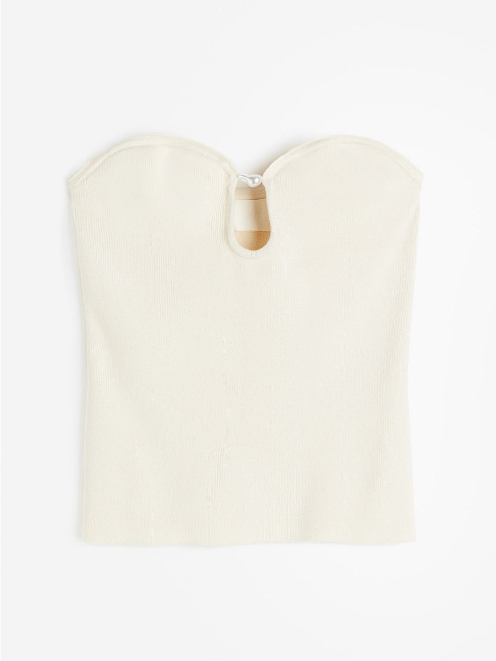 H&M Bead Detail Tube Top NWT - S